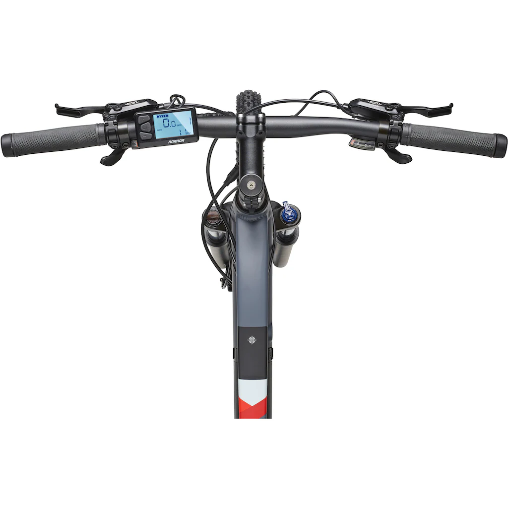 Telefunken E-Bike »Aufsteiger M922« 24 Gang Shimano Acera Heckmotor 250 W Pedelec Elektrofahrrad für Damen u. Herren MTB Mountainbike Nur noch ein Tag übrig