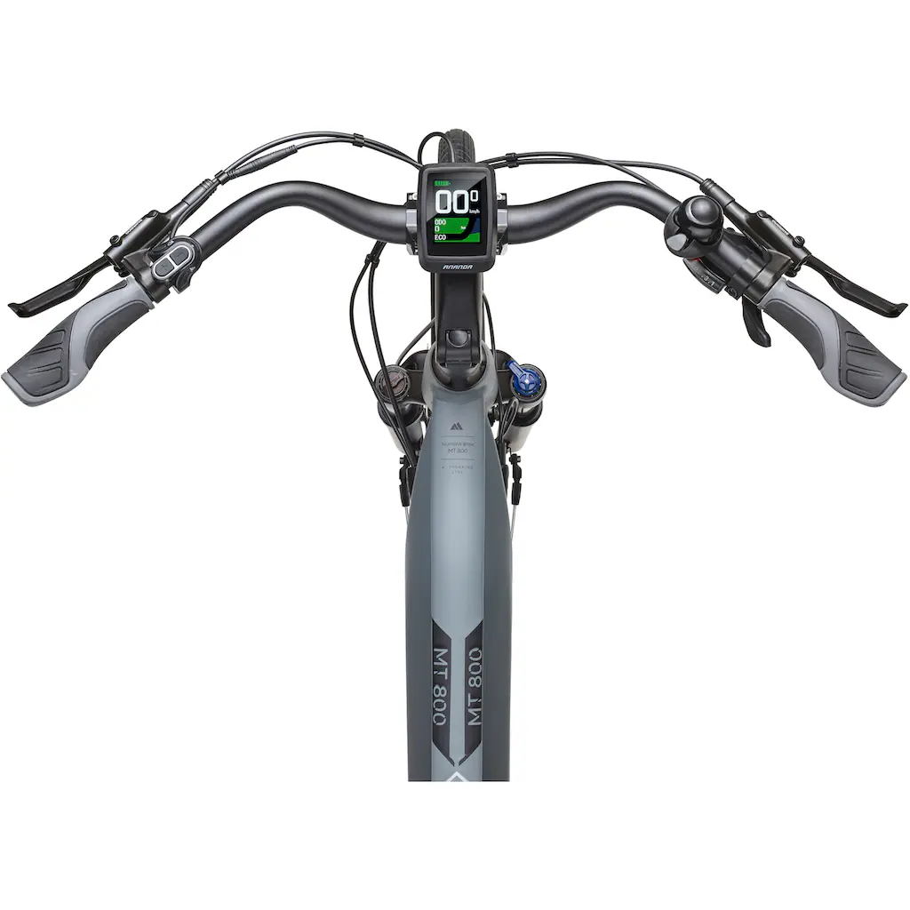 RUHRWERK E-Bike »MT800 Herren« 8 Gang Shimano Acera Mittelmotor 250 W Pedelec Elektrofahrrad für Herren Trekkingrad auf Rechnung bestellen Riesige Rabatte