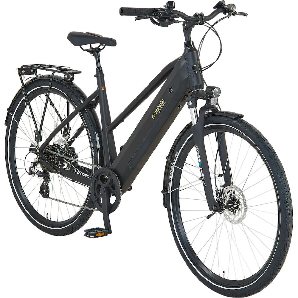Prophete E-Bike »Entdecker 2.0« 8 Gang Shimano Heckmotor 250 W Pedelec Elektrofahrrad für Damen Trekkingrad 50% Rabatt mit kostenlosem Versand
