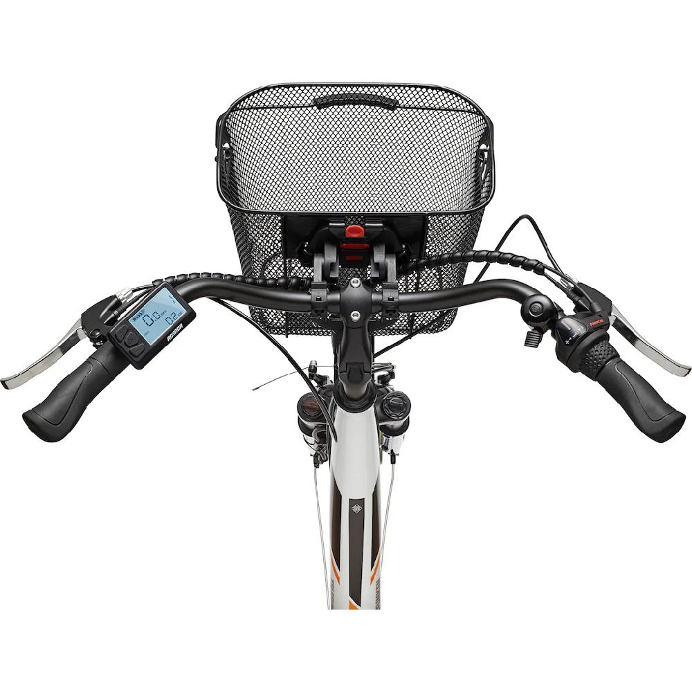 Telefunken E-Bike »Multitalent RC830« 3 Gang Shimano Nexus Frontmotor 250 W Pedelec Elektrofahrrad für Damen u. Herren Cityrad auf Rechnung kaufen Outlet