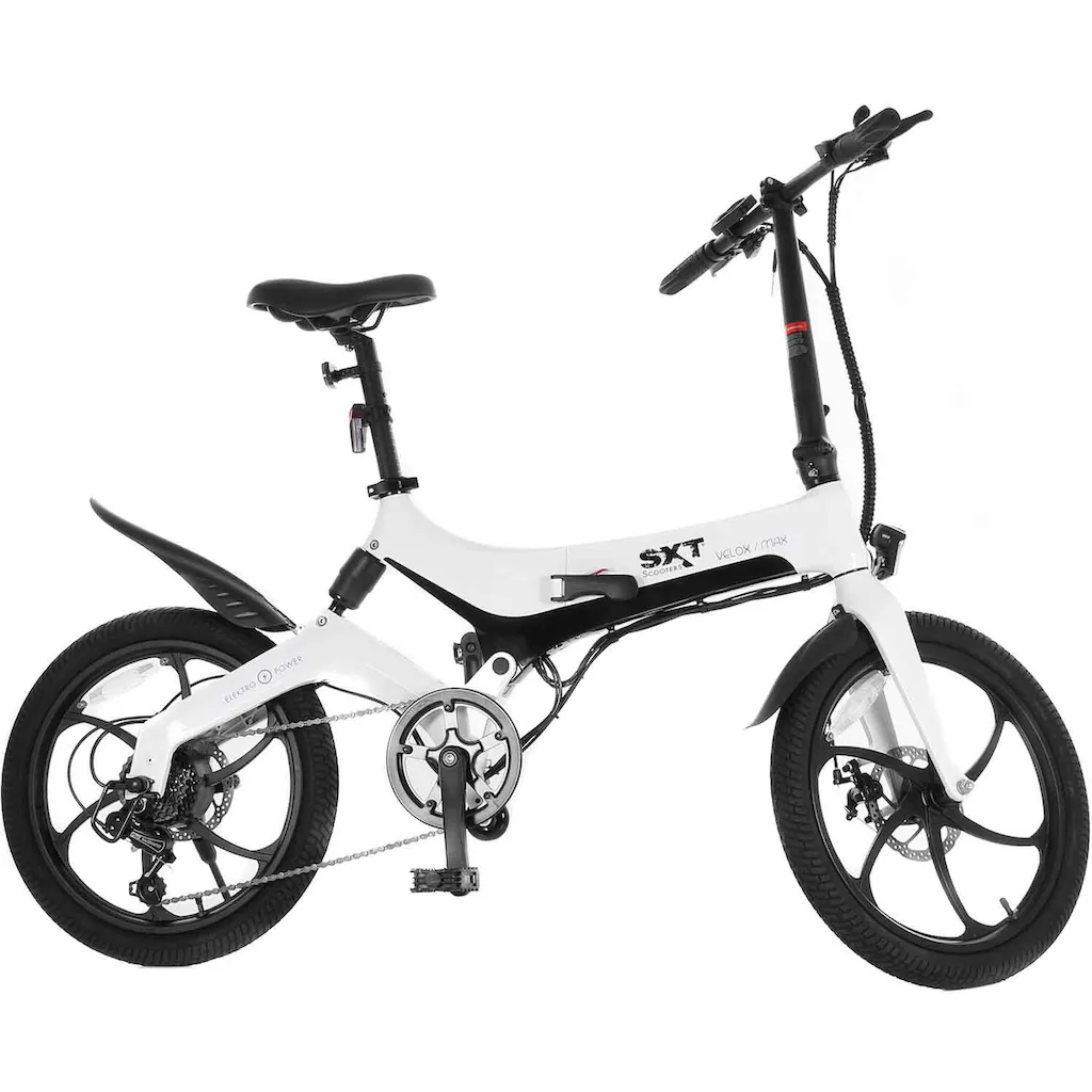 SXT Scooters E-Bike »Velox MAX« 6 Gang Heckmotor 250 W Pedelec Elektrofahrrad für Damen u. Herren Großer Ausverkauf