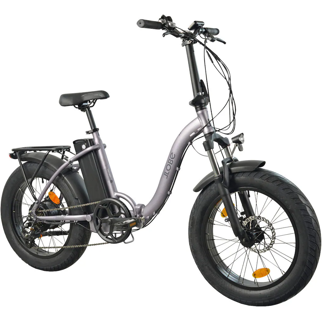 LLobe E-Bike »Elektro Faltrad 20" Terrain grau« Shimano Tourney Heckmotor 250 W Exklusivangebot