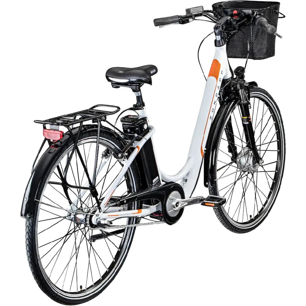 Zündapp E-Bike »Z510« 3 Gang Shimano Nexus SC-3C41 Frontmotor 250 W Pedelec Elektrofahrrad für Damen u. Herren Cityrad auf Rechnung online kaufen Online Outlet