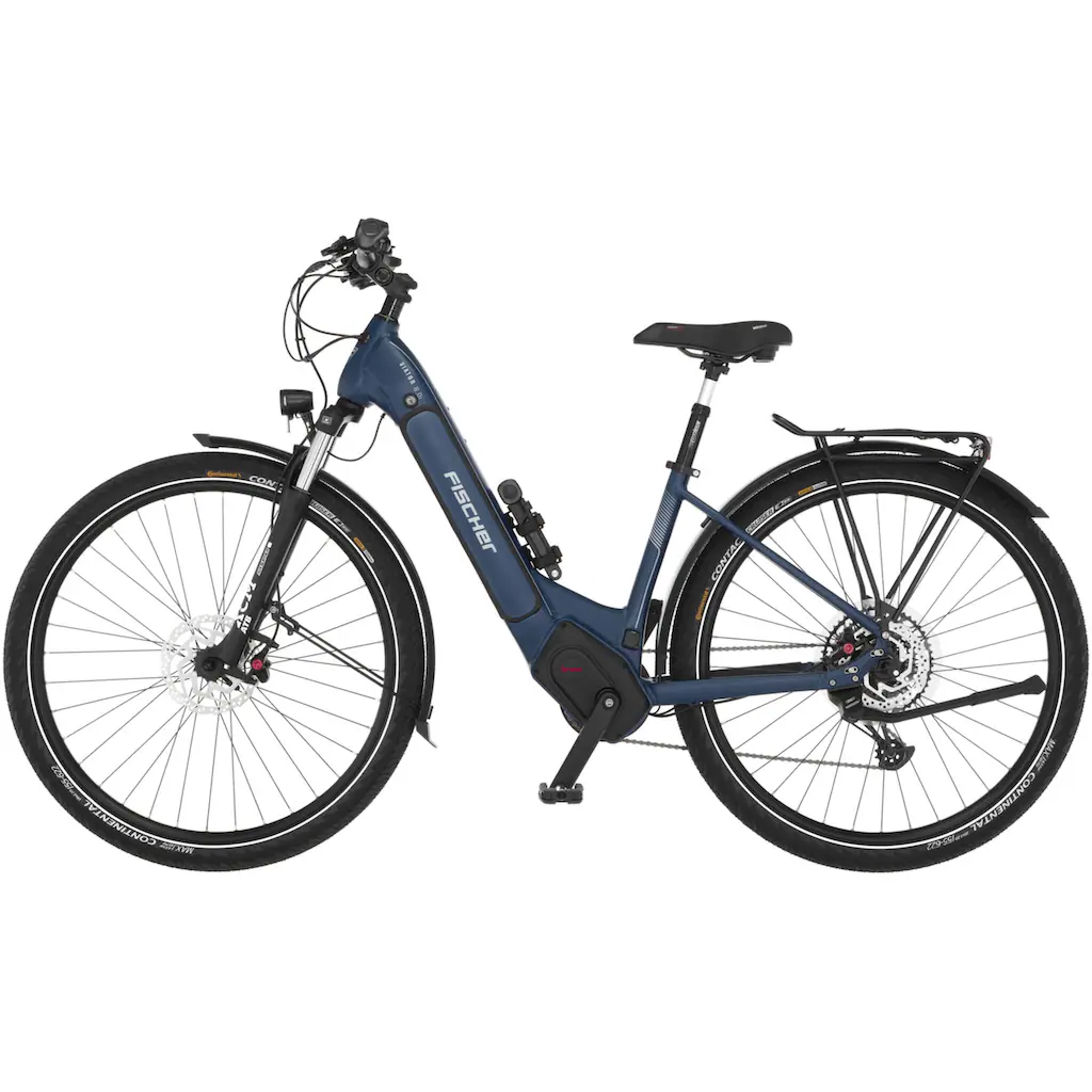 FISCHER Fahrrad E-Bike »VIATOR 8.0i Damen 43« 12 Gang SRAM Eagle SX Mittelmotor 250 W (mit Faltschloss) Pedelec Elektrofahrrad für Damen u. Herren Trekkingrad auf Rechnung Zeitlich begrenztes Angebot