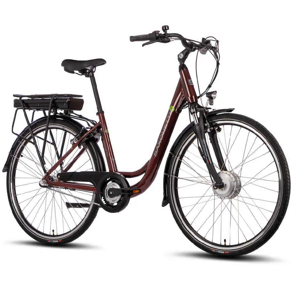 SAXONETTE E-Bike »Advanced Plus« 3 Gang Shimano SHIMANO Nexus Frontmotor 250 W (mit Akku-Ladegerät u. integr. Rahmenschloss) Pedelec Elektrofahrrad für Damen u. Herren Cityrad Bestseller