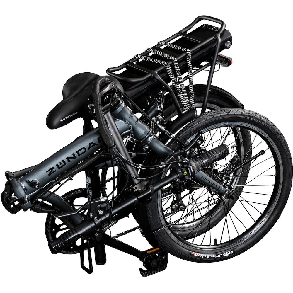 Zündapp E-Bike »Z120« 7 Gang Shimano Tourney Heckmotor 250 W Pedelec Elektrofahrrad für Damen u. Herren Klapprad Kauf eins, bekomm eins gratis