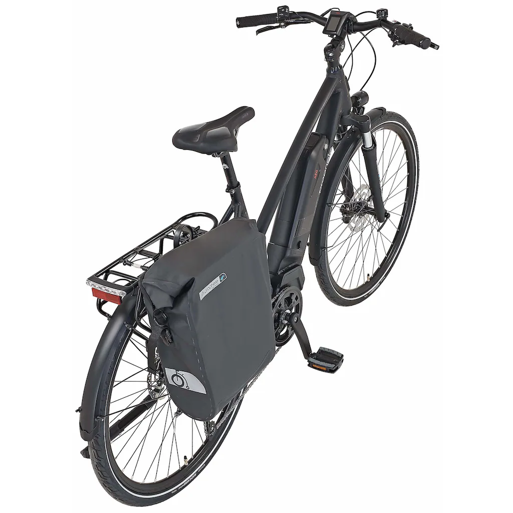 Prophete E-Bike »Entdecker PowerEdition« 10 Gang Shimano Deore Mittelmotor 250 W (mit Seitentasche) Pedelec Elektrofahrrad für Damen u. Herren Trekkingrad Sonderangebote