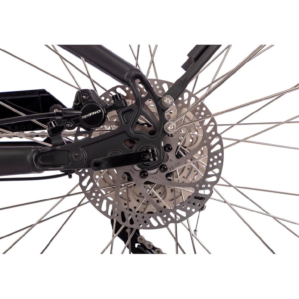 SAXONETTE E-Bike »Quantum Sport Wave« 10 Gang Shimano Mittelmotor 250 W Pedelec Elektrofahrrad für Damen u. Herren Trekkingrad Kostenlose Rückgabe