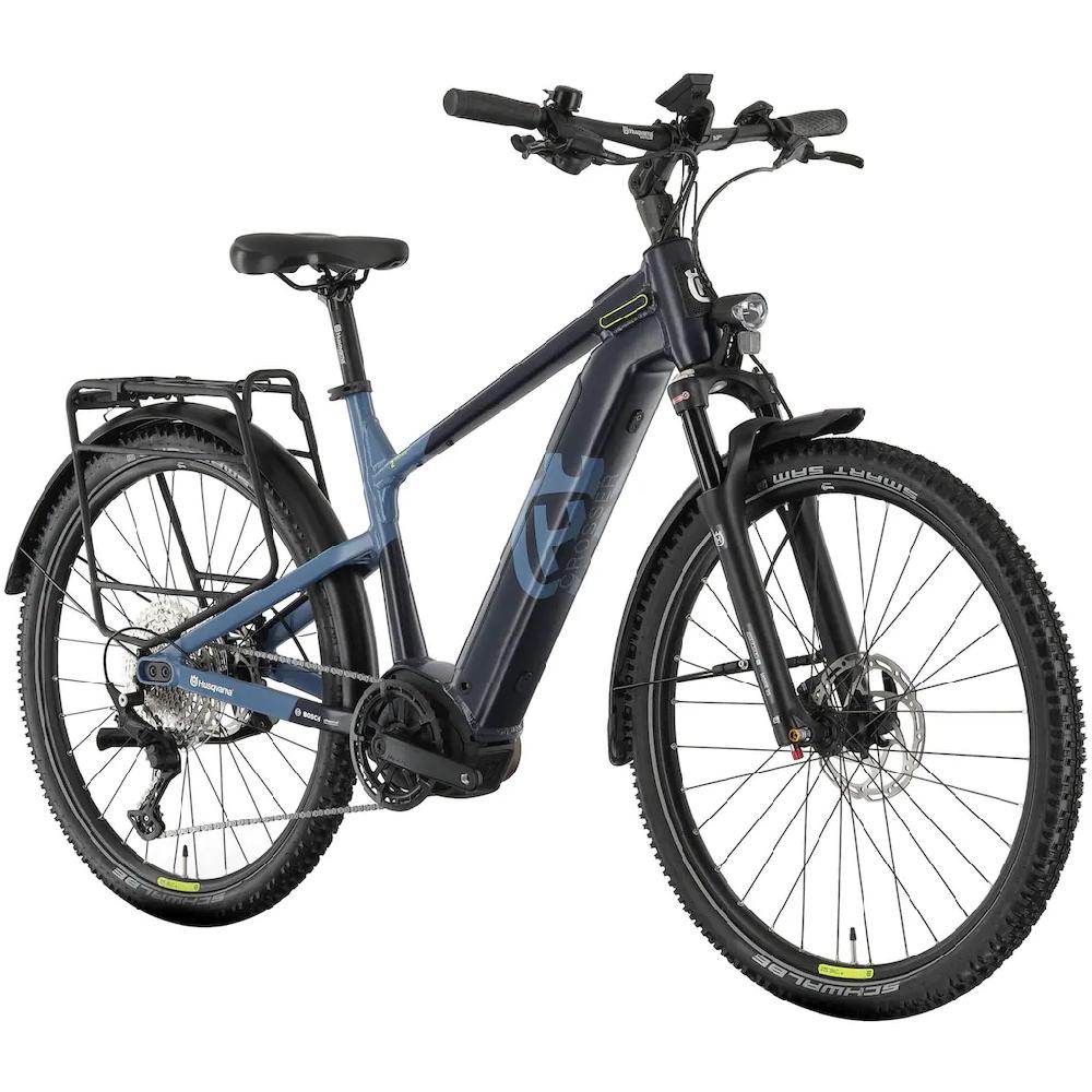Husqvarna E-BICYCLES E-Bike »E-Trekkingbike Crosser 2« 11 Gang Shimano Deore RD-M5100 Mittelmotor 250 W (27 5 Zoll Bosch Motor Scheibenbremsen mit Straßenzulassung) Pedelec Elektrofahrrad für Herren u. Damen Trekkingrad JETZT KAUFEN