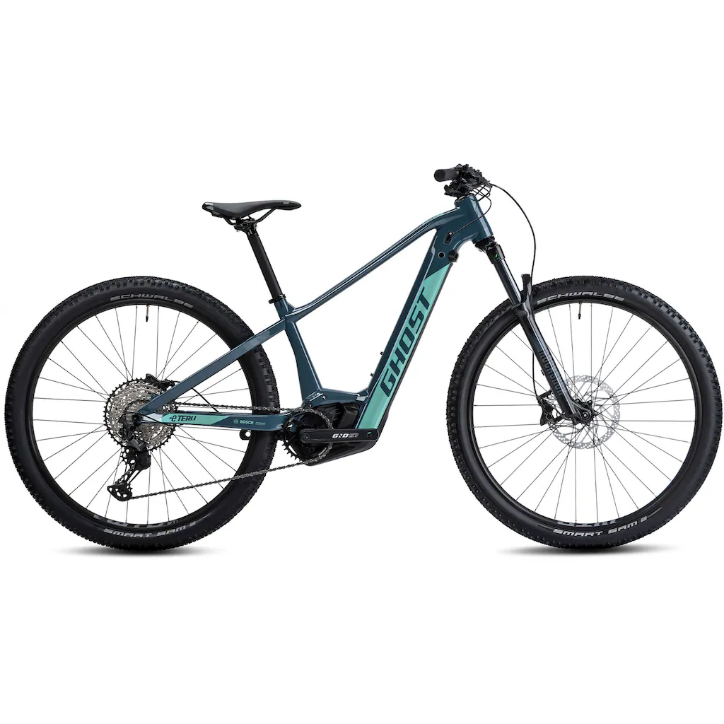 Ghost E-Bike »E-Teru B Pro« 12 Gang Shimano XT RD-M8100 Mittelmotor 250 W Pedelec Elektrofahrrad für Damen u. Herren MTB Mountainbike auf Rechnung online bestellen Nur noch ein Tag übrig