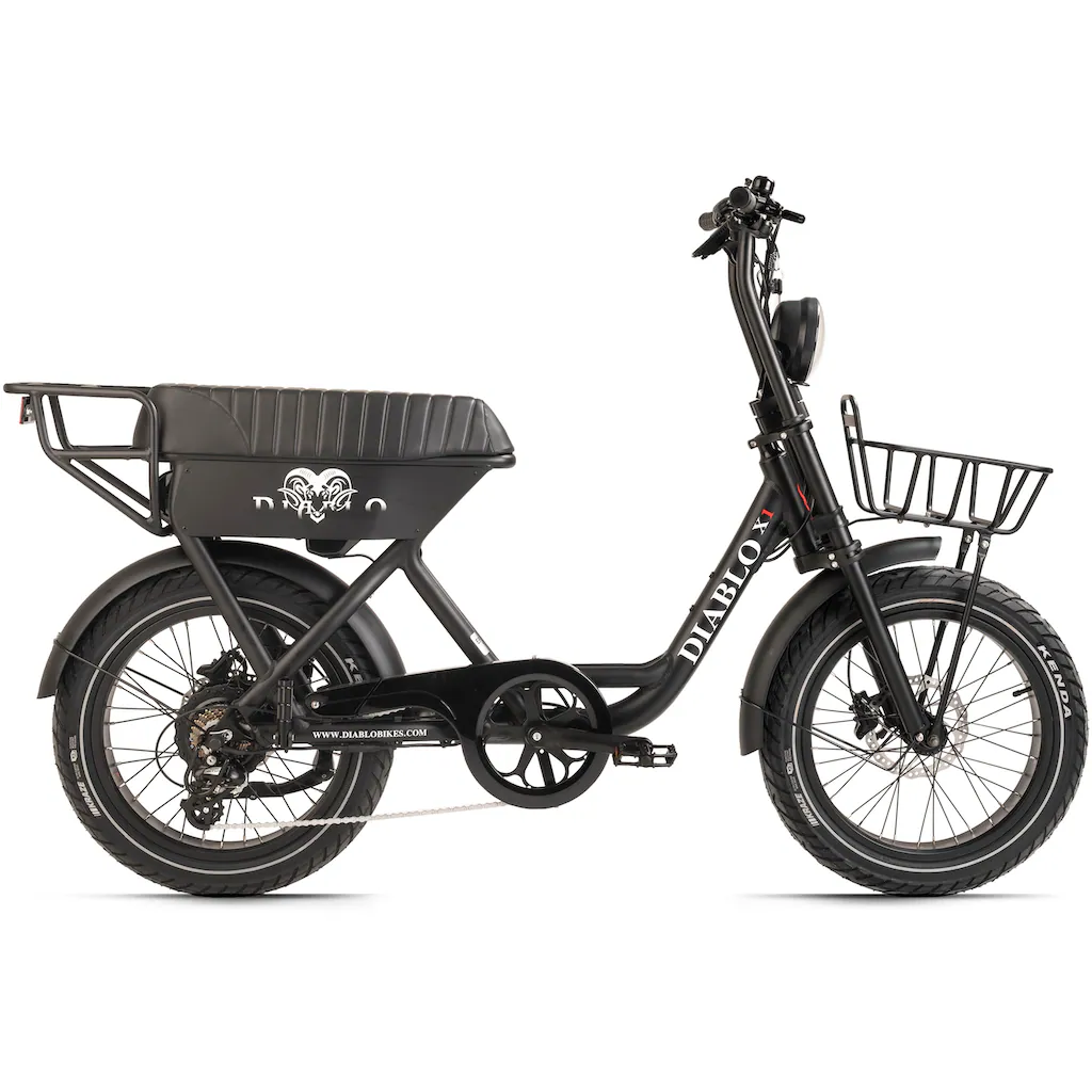 DIABLO BIKES E-Bike »X1« 7 Gang Shimano Tourney Heckmotor 250 W Pedelec Elektrofahrrad für Damen u. Herren Cityrad auf Rechnung 50% Rabatt mit kostenlosem Versand