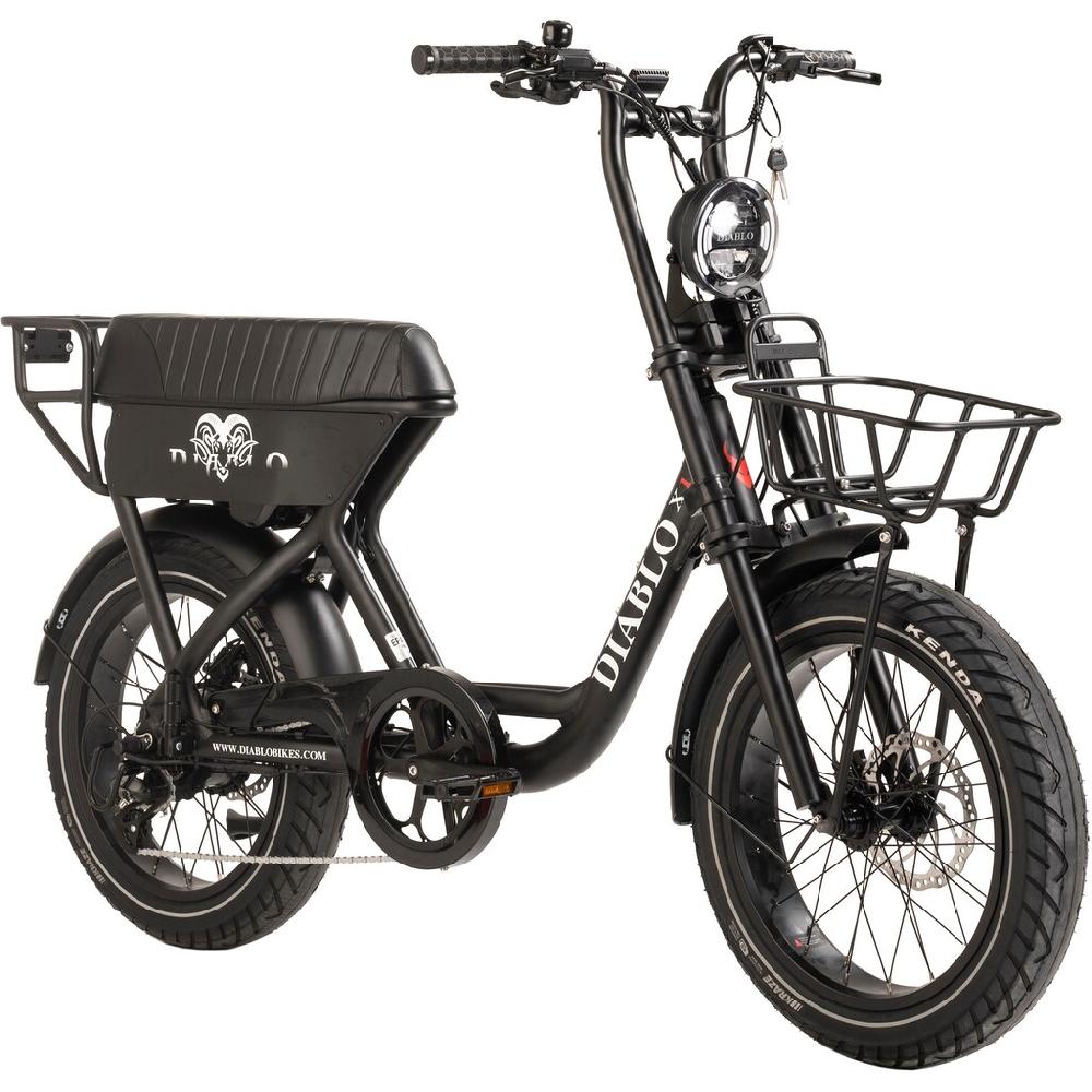 DIABLO BIKES E-Bike »X1« 7 Gang Shimano Tourney Heckmotor 250 W Pedelec Elektrofahrrad für Damen u. Herren Cityrad auf Rechnung 50% Rabatt mit kostenlosem Versand