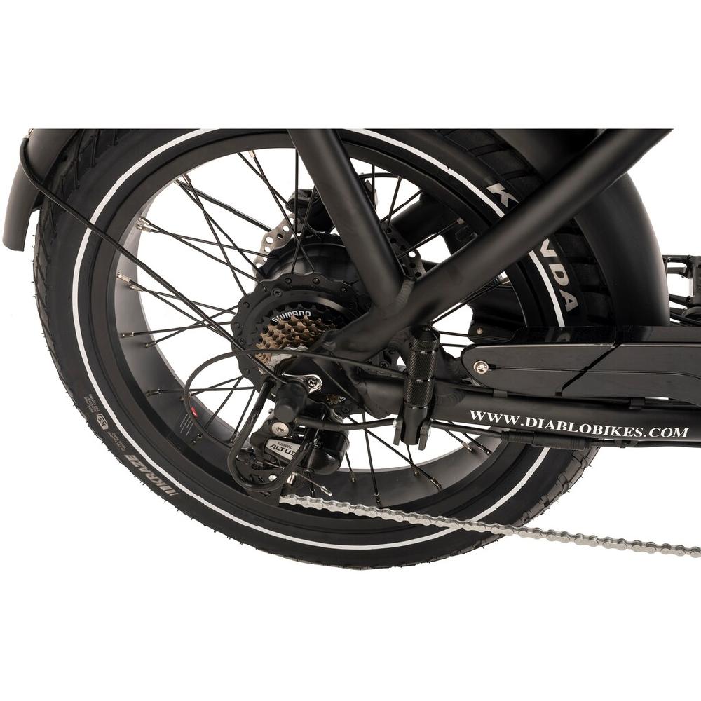 DIABLO BIKES E-Bike »X1« 7 Gang Shimano Tourney Heckmotor 250 W Pedelec Elektrofahrrad für Damen u. Herren Cityrad auf Rechnung 50% Rabatt mit kostenlosem Versand