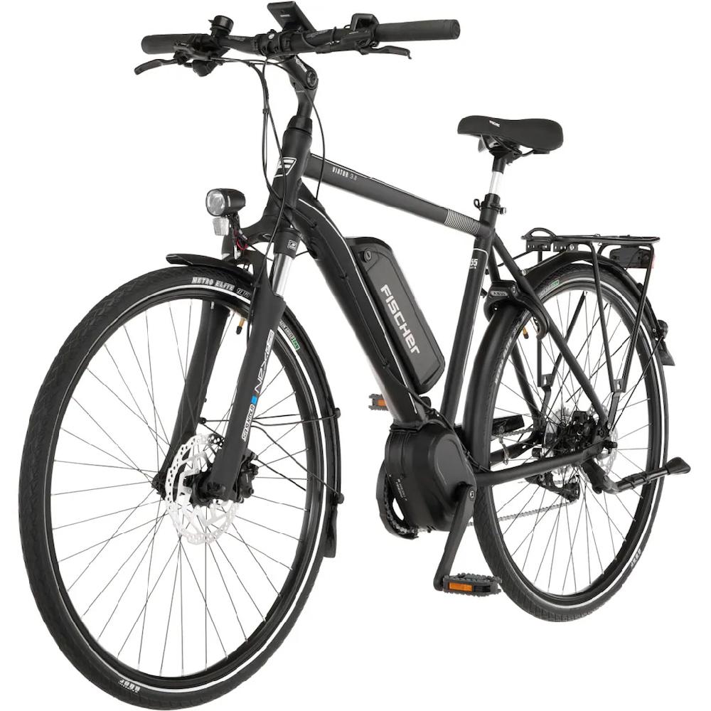 FISCHER Fahrrad E-Bike »VIATOR 3.0 Herren 55« 8 Gang Shimano Acera Mittelmotor 250 W (mit Faltschloss) Pedelec Elektrofahrrad für Damen u. Herren Trekkingrad auf Raten Hotsell