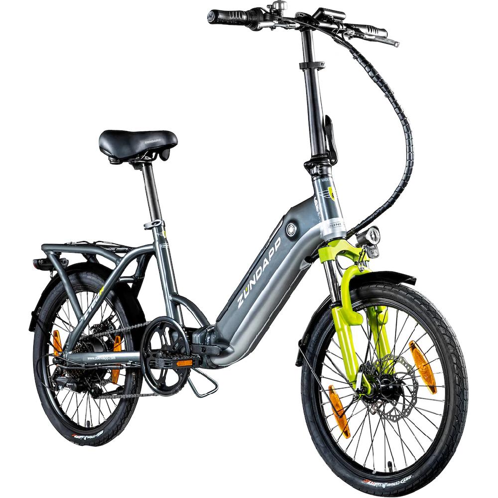 Zündapp E-Bike »ZT20R« 6 Gang Heckmotor 486 W Pedelec Elektrofahrrad für Damen u. Herren Faltrad auf Rechnung Fabrikverkauf