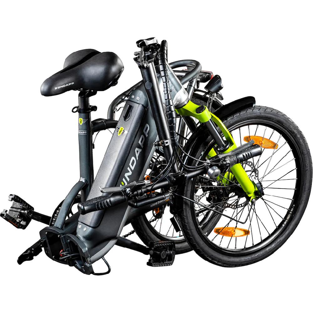Zündapp E-Bike »ZT20R« 6 Gang Heckmotor 486 W Pedelec Elektrofahrrad für Damen u. Herren Faltrad auf Rechnung Fabrikverkauf
