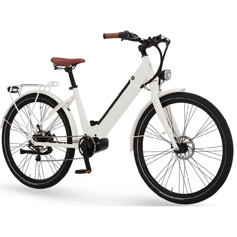 eGO Movement E-Bike »City 25 Julia Wave 45 cm Weiß 28"« Enviolo Mittelmotor 250 W Pedelec Elektrofahrrad für Damen u. Herren Cityrad Blitzverkäufe