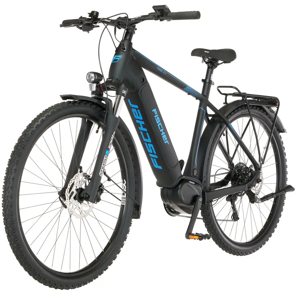 FISCHER Fahrrad E-Bike »TERRA 4.5i 522« 10 Gang Shimano Deore Mittelmotor 250 W (mit Schloss) Pedelec Elektrofahrrad für Damen u. Herren ATP Begrenztes Angebot