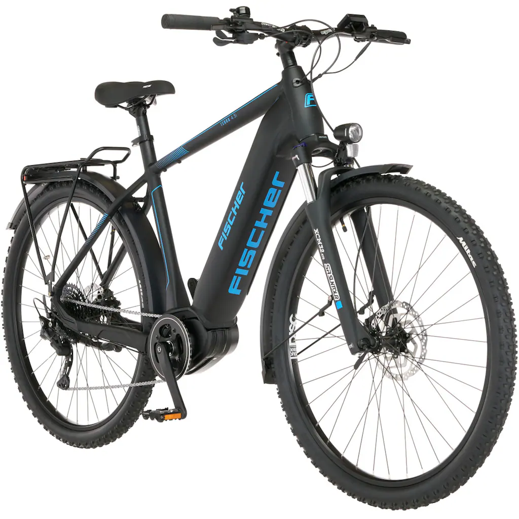 FISCHER Fahrrad E-Bike »TERRA 4.5i 522« 10 Gang Shimano Deore Mittelmotor 250 W (mit Schloss) Pedelec Elektrofahrrad für Damen u. Herren ATP Begrenztes Angebot