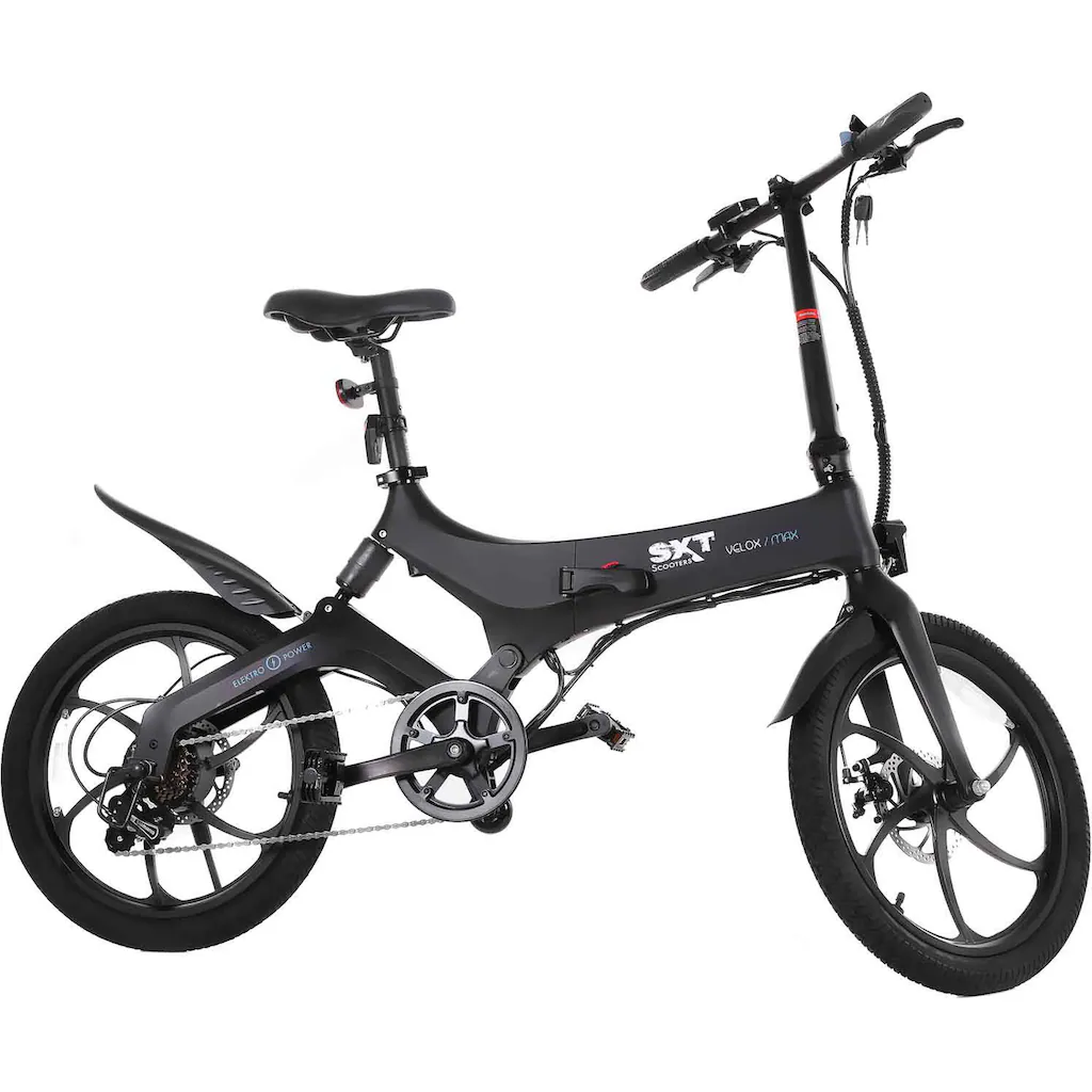 SXT Scooters E-Bike »Velox MAX« 6 Gang Heckmotor 250 W Pedelec Elektrofahrrad für Damen u. Herren auf Rechnung Exklusivangebot
