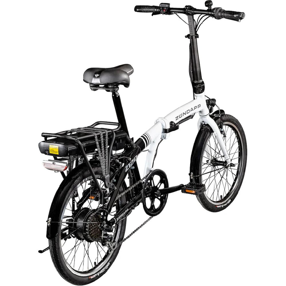 Zündapp E-Bike »Z120« 7 Gang Shimano Tourney Heckmotor 250 W Pedelec Elektrofahrrad für Damen u. Herren Klapprad auf Rechnung online kaufen Jubiläumsangebot