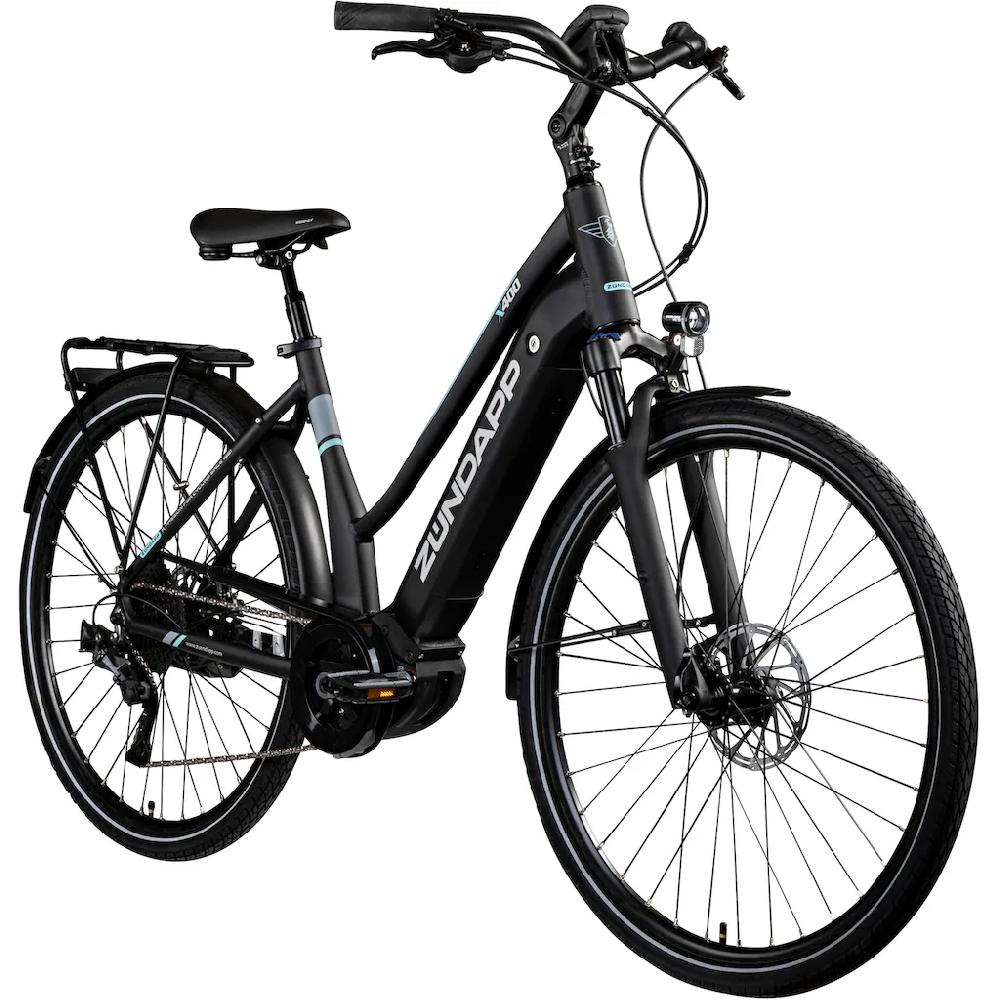 Zündapp E-Bike »X400« 11 Gang Shimano Deore XT Mittelmotor 250 W Pedelec Elektrofahrrad für Damen u. Herren Trekkingrad Räumungsverkauf