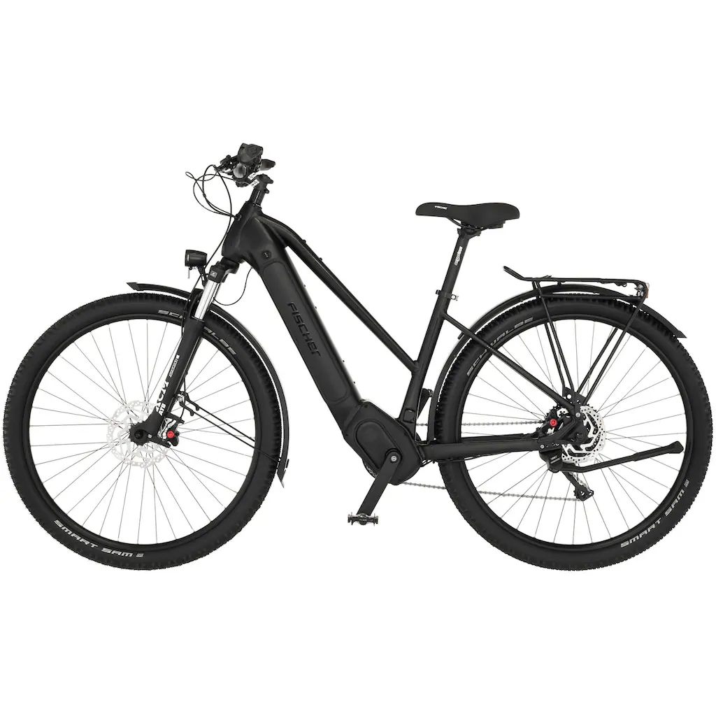 FISCHER Fahrrad E-Bike »TERRA 8.0i 45« 10 Gang Shimano Deore Mittelmotor 250 W (mit Fahrradschloss) Pedelec Elektrofahrrad für Damen u. Herren ATP auf Rechnung online bestellen Sonderangebote