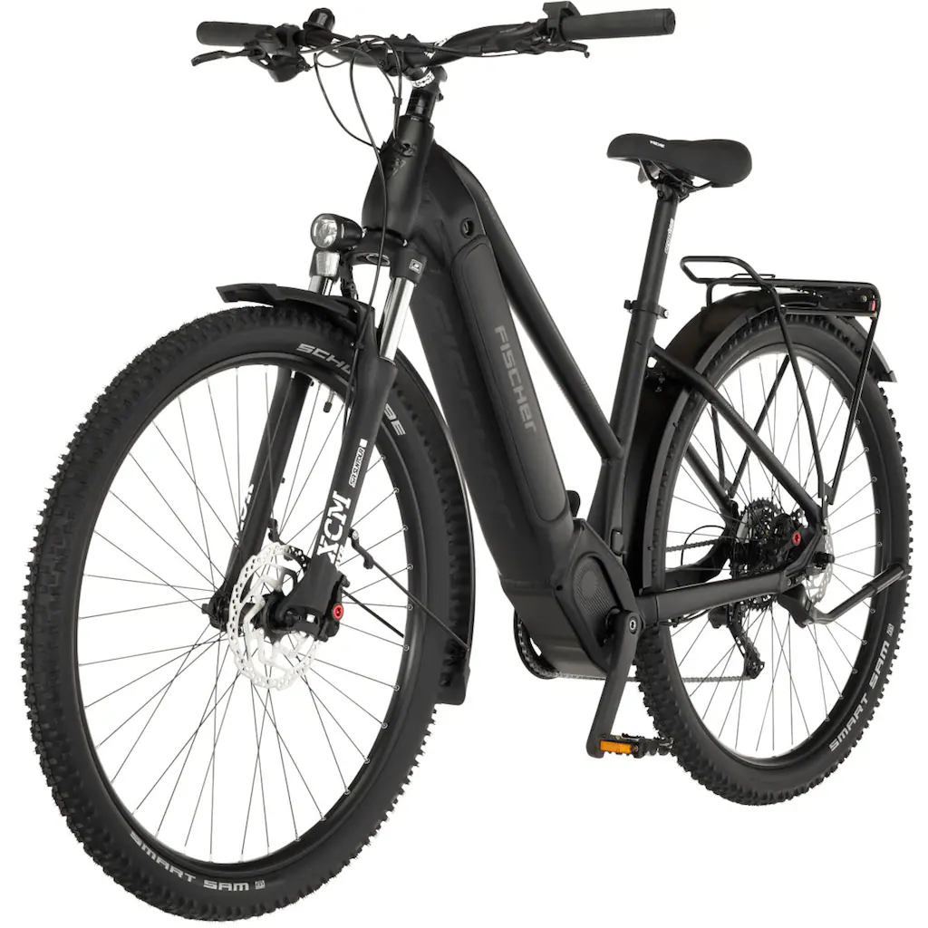 FISCHER Fahrrad E-Bike »TERRA 8.0i 45« 10 Gang Shimano Deore Mittelmotor 250 W (mit Fahrradschloss) Pedelec Elektrofahrrad für Damen u. Herren ATP auf Rechnung online bestellen Sonderangebote