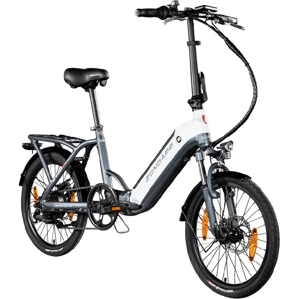 Zündapp E-Bike »ZT20R« 6 Gang Heckmotor 250 W Pedelec Elektrofahrrad für Damen u. Herren Faltrad auf Rechnung online bestellen VIP-Rabatte