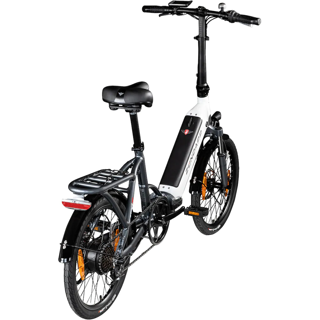 Zündapp E-Bike »ZT20R« 6 Gang Heckmotor 250 W Pedelec Elektrofahrrad für Damen u. Herren Faltrad auf Rechnung online bestellen VIP-Rabatte