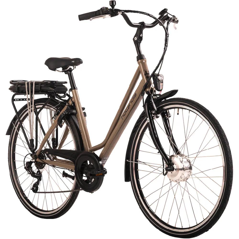 Hollandia E-Bike »Optima Basic« 7 Gang Shimano Tourney Frontmotor 250 W Pedelec Elektrofahrrad für Damen u. Herren Cityrad auf Rechnung kaufen Tiefpreis