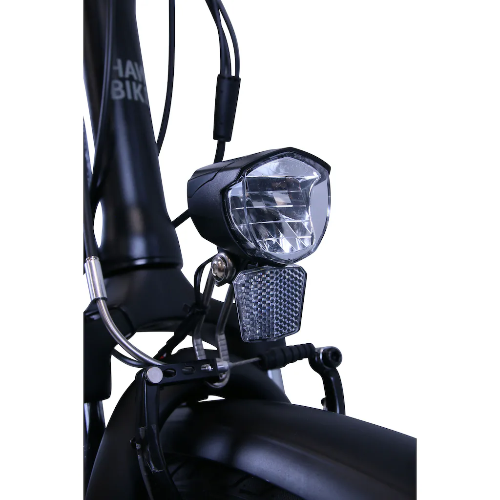 HAWK Bikes E-Bike »eCity Wave« 7 Gang Shimano Nexus 7-Gang Frontmotor 250 W Pedelec Elektrofahrrad für Damen u. Herren Cityrad auf Rechnung kaufen Kostenlose Rückgabe