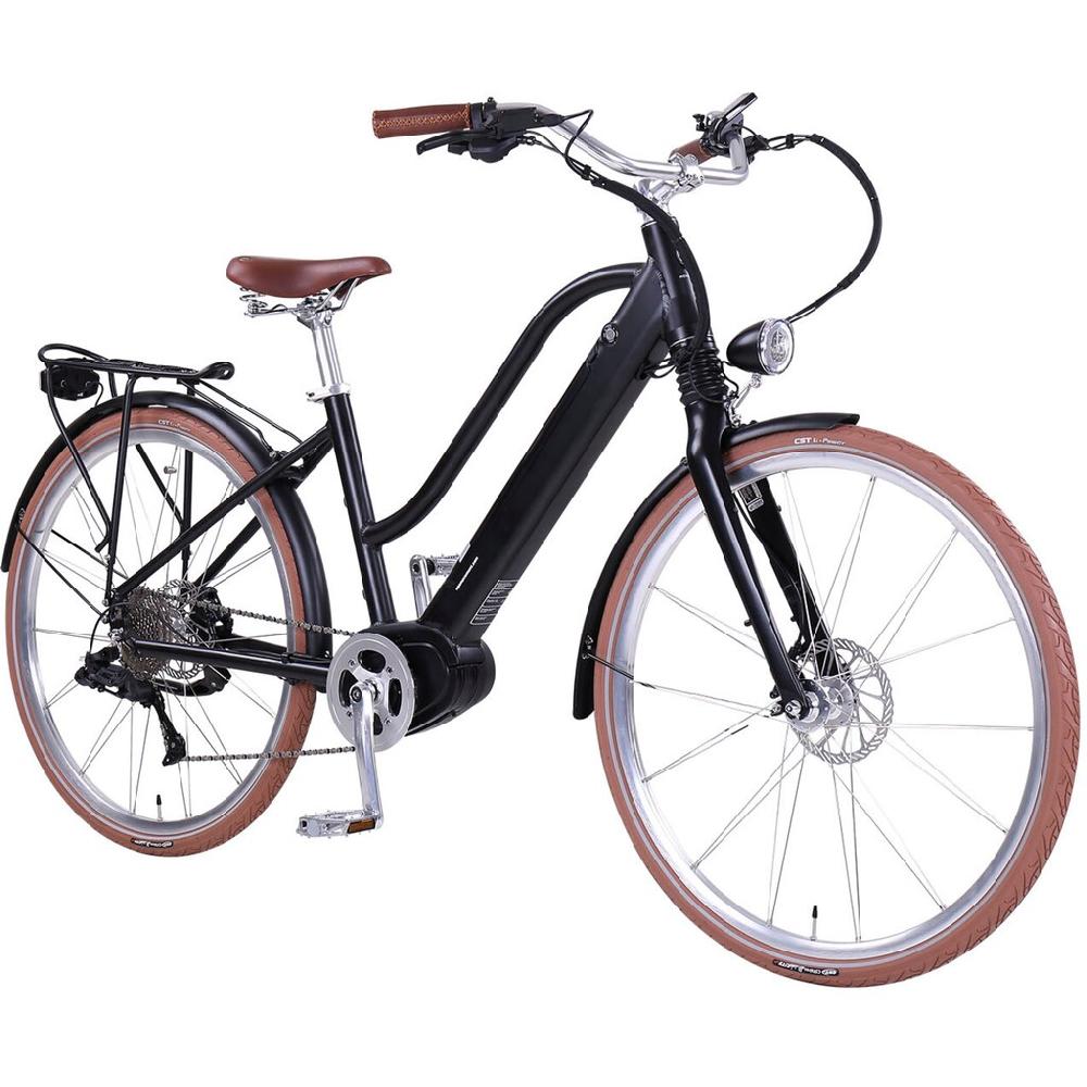 eGO Movement E-Bike »Classic 25 Cleopatra Trapez 45 cm Schwarz 28"« 10 Gang Shimano Deore Mittelmotor 250 W Pedelec Elektrofahrrad für Damen u. Herren Cityrad auf Rechnung online kaufen JETZT KAUFEN