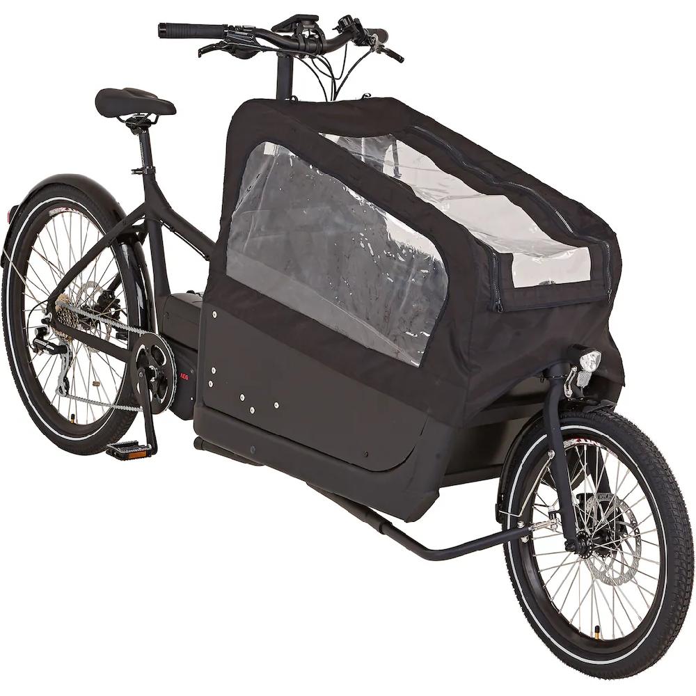 Prophete E-Bike »CARGO Plus 22.ETL.10« 8 Gang Shimano Acero Mittelmotor 250 W Pedelec Elektrofahrrad für Damen u. Herren Lastenrad Letzte 2 Tage