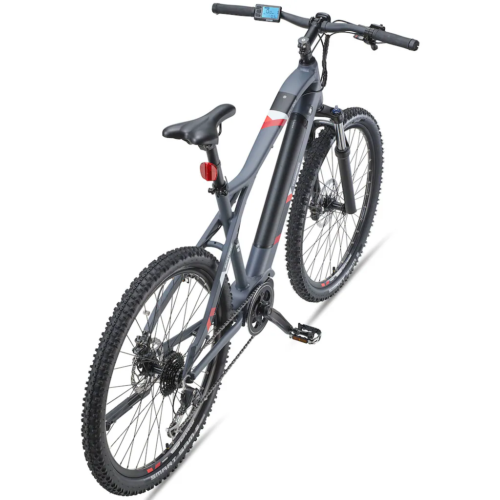 Telefunken E-Bike »Aufsteiger M925« 8 Gang Shimano Acera Mittelmotor 250 W Pedelec Elektrofahrrad für Damen u. Herren MTB Mountainbike 50% Rabatt mit kostenlosem Versand
