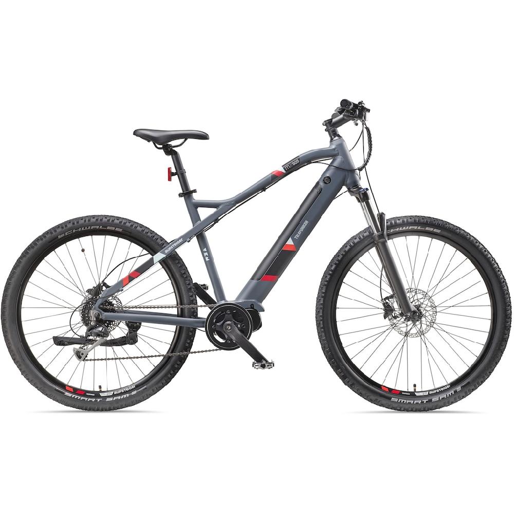 Telefunken E-Bike »Aufsteiger M925« 8 Gang Shimano Acera Mittelmotor 250 W Pedelec Elektrofahrrad für Damen u. Herren MTB Mountainbike 50% Rabatt mit kostenlosem Versand