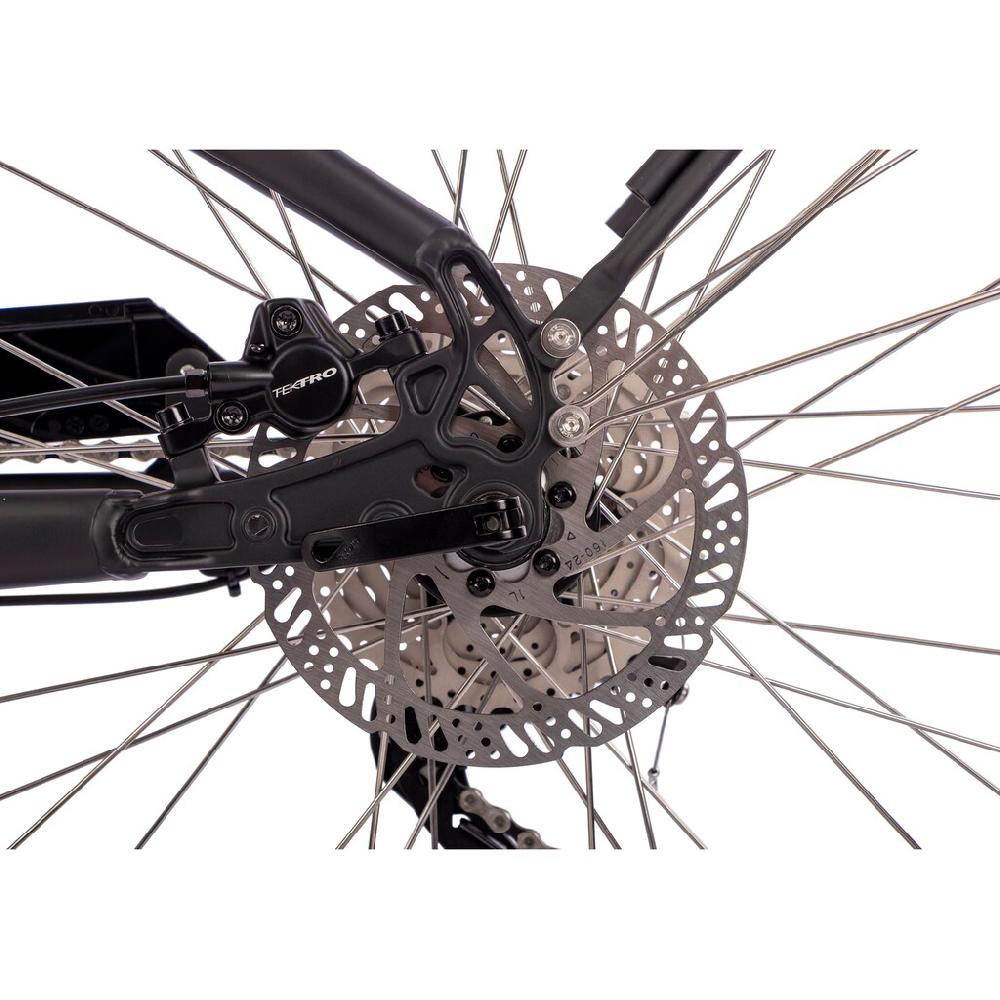 SAXONETTE E-Bike »Quantum Sport Wave« 10 Gang Shimano Mittelmotor 250 W Pedelec Elektrofahrrad für Damen u. Herren Trekkingrad auf Rechnung Begrenzt auf 3 Tage