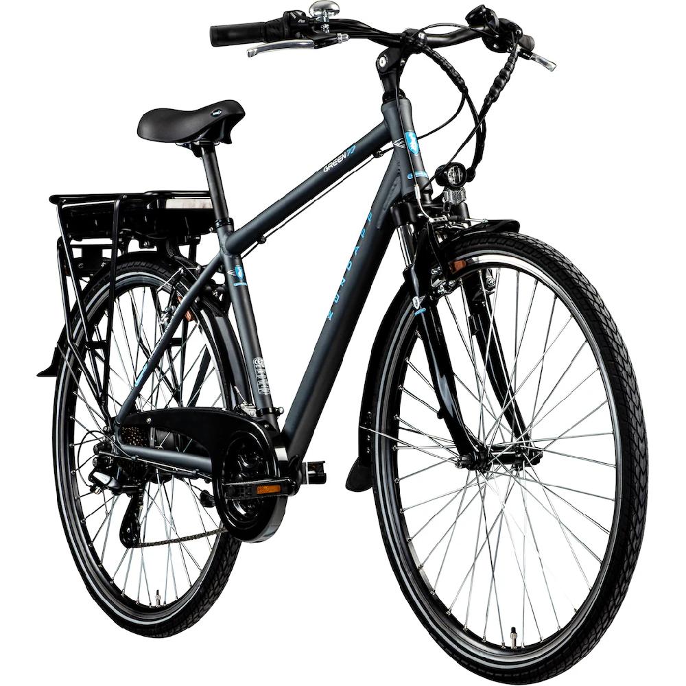 Zündapp E-Bike »Green 7.7 Herren« 21 Gang Shimano Altus Heckmotor 250 W Pedelec Elektrofahrrad für Damen u. Herren Trekkingrad Speichern exportieren