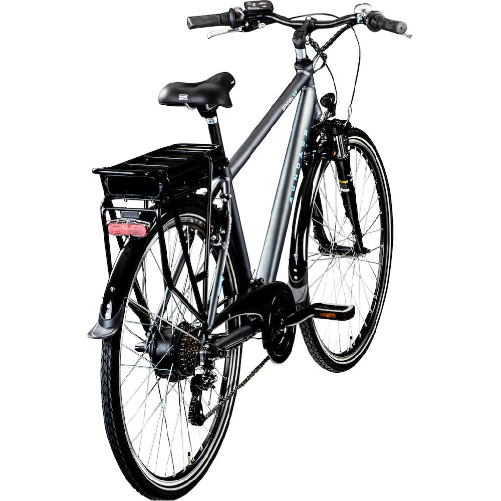 Zündapp E-Bike »Green 7.7 Herren« 21 Gang Shimano Altus Heckmotor 250 W Pedelec Elektrofahrrad für Damen u. Herren Trekkingrad Speichern exportieren