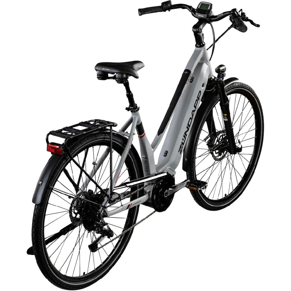 Zündapp E-Bike »X400« 11 Gang Shimano Deore XT Mittelmotor 250 W Pedelec Elektrofahrrad für Damen u. Herren Trekkingrad Im Verkauf