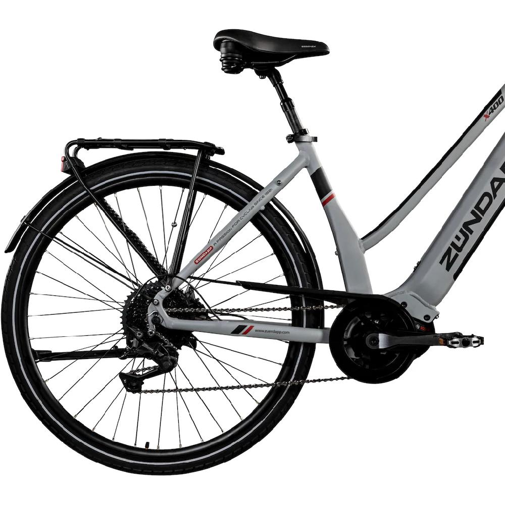 Zündapp E-Bike »X400« 11 Gang Shimano Deore XT Mittelmotor 250 W Pedelec Elektrofahrrad für Damen u. Herren Trekkingrad Im Verkauf