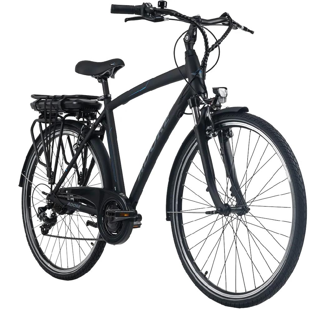 Adore E-Bike »Versailles« 7 Gang Shimano Tourney Heckmotor 250 W Pedelec Elektrofahrrad für Herren Trekkingrad auf Rechnung online kaufen zollfrei