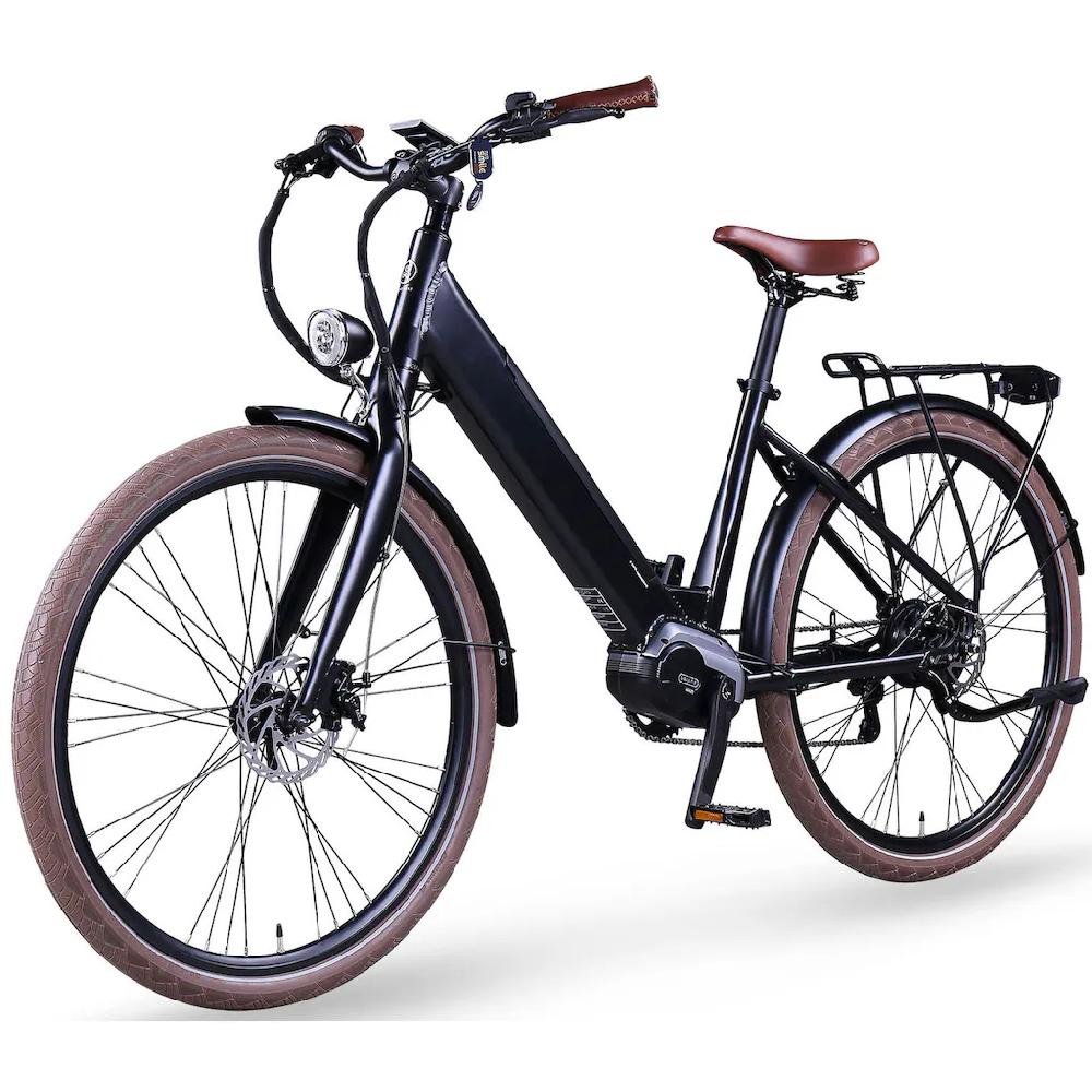 eGO Movement E-Bike »City 25 Julia Wave 45 cm Schwarz 28"« Enviolo Mittelmotor 250 W Pedelec Elektrofahrrad für Damen u. Herren Cityrad Rabatte dieses Monats