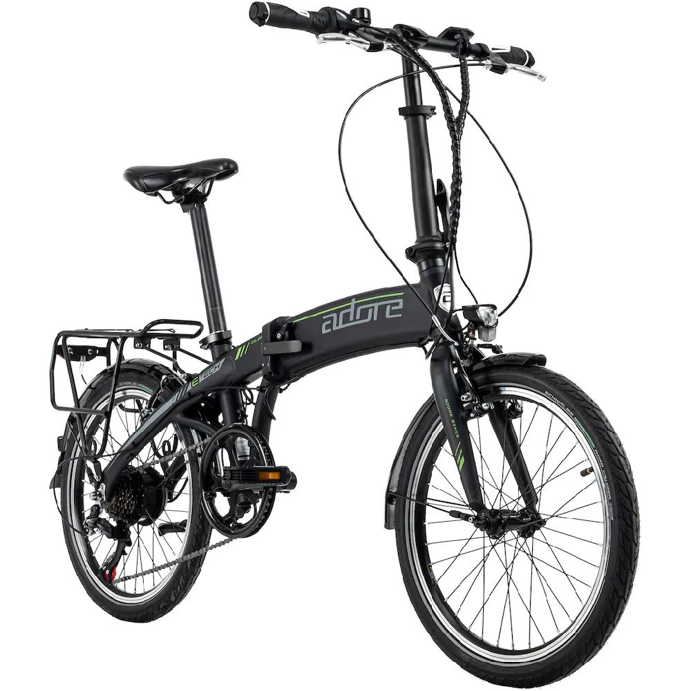 Adore E-Bike »Cologne« 6 Gang Shimano Tourney Heckmotor 250 W Pedelec Elektrofahrrad für Damen u. Herren Klapprad Online