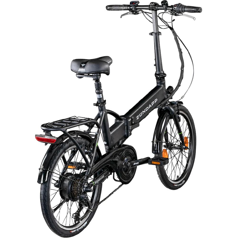 Zündapp E-Bike »Z101« 6 Gang Shimano Tourney Heckmotor 250 W Pedelec Elektrofahrrad für Damen u. Herren Klapprad auf Rechnung online bestellen Angebote