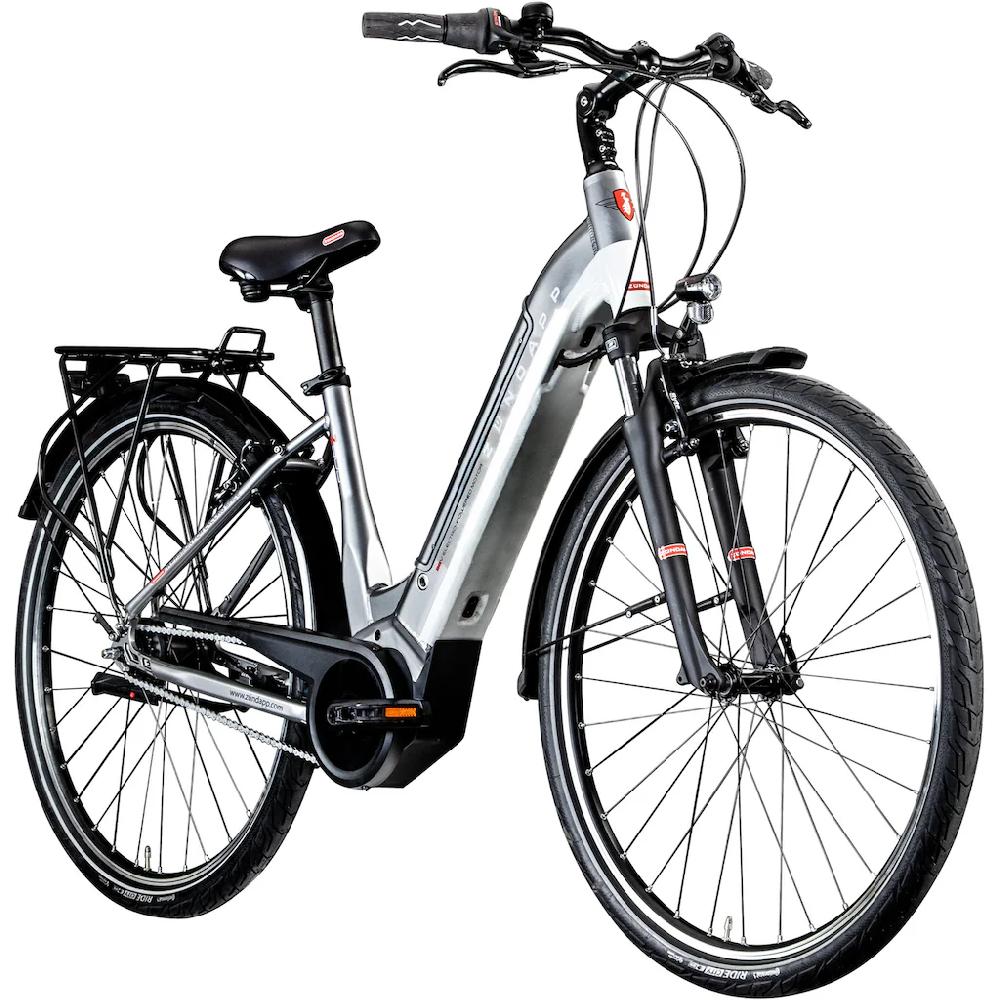 Zündapp E-Bike »Z905« 7 Gang Nexus Mittelmotor 250 W Pedelec Elektrofahrrad für Damen u. Herren Cityrad auf Raten Günstiger Verkauf