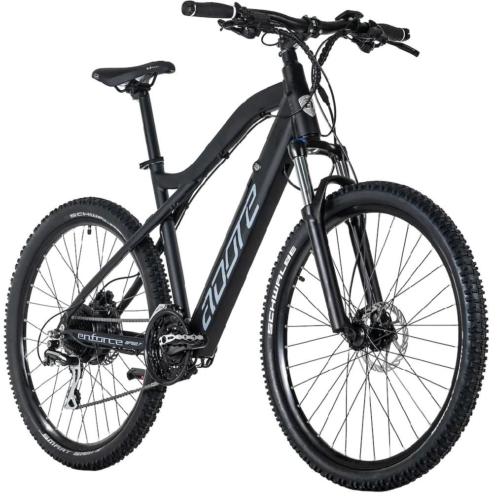 Adore E-Bike »Enforce« 24 Gang Shimano Acera Heckmotor 250 W Pedelec Elektrofahrrad für Damen u. Herren MTB Mountainbike Fabrikpreis