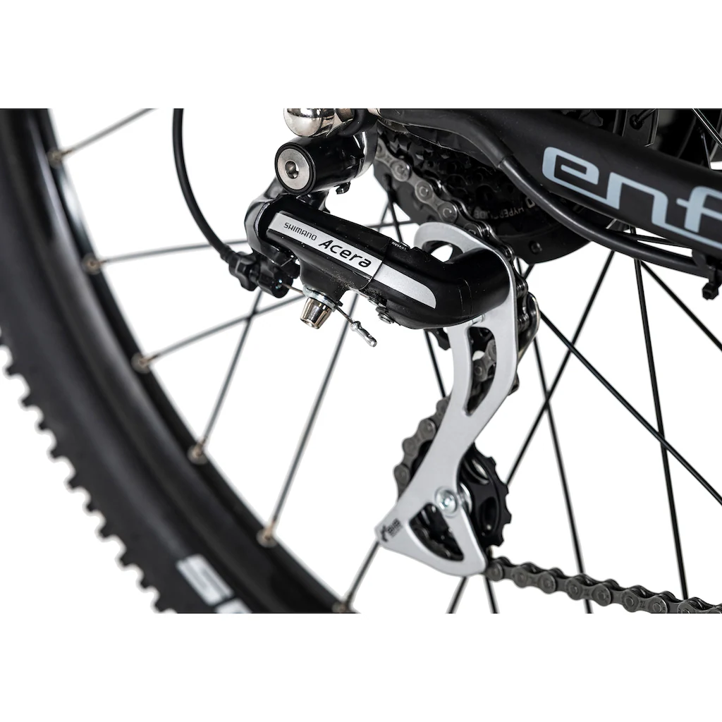Adore E-Bike »Enforce« 24 Gang Shimano Acera Heckmotor 250 W Pedelec Elektrofahrrad für Damen u. Herren MTB Mountainbike Fabrikpreis