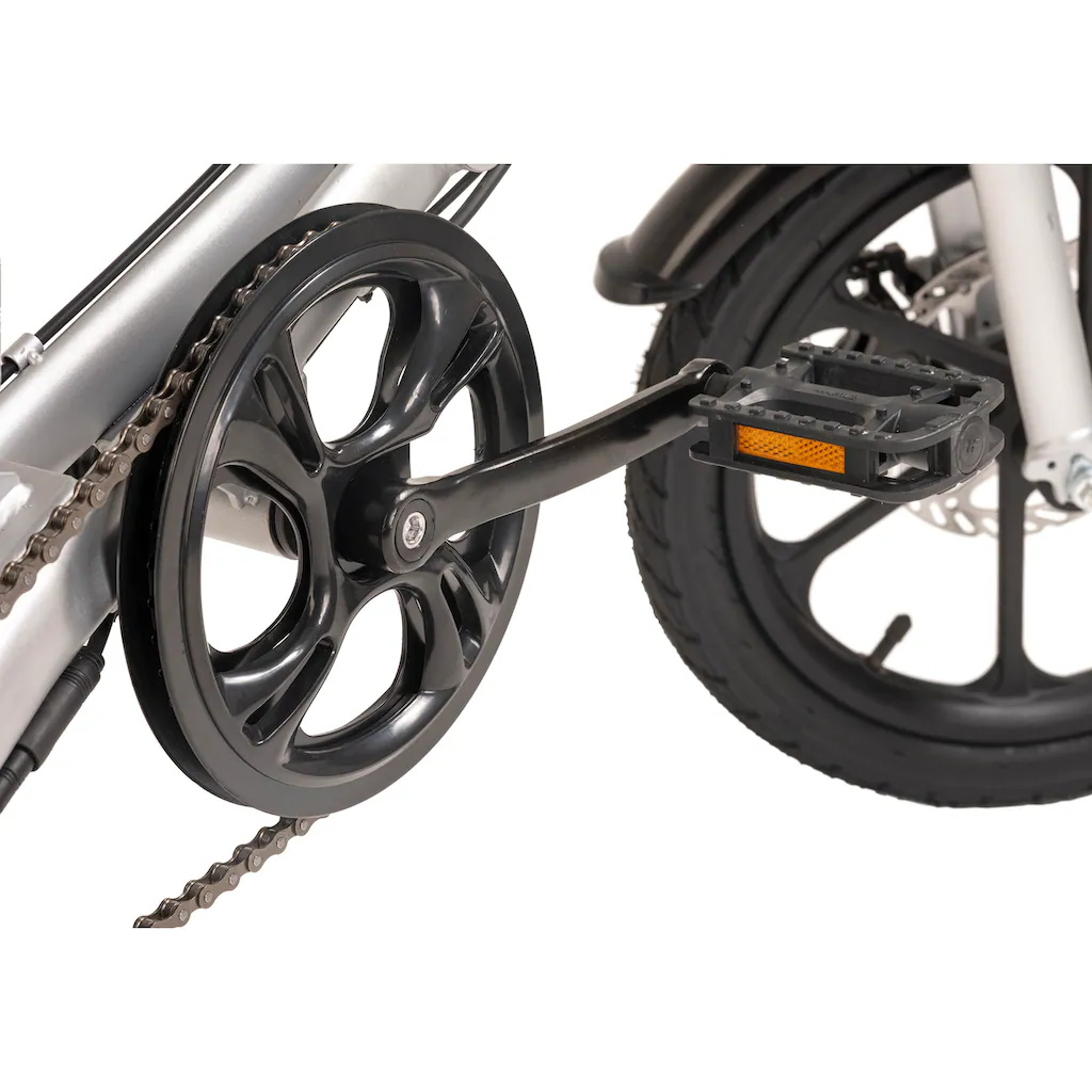 skyjet E-Bike »1S« 1 Gang Heckmotor 250 W Pedelec Elektrofahrrad für Damen u. Herren Klapprad auf Raten Sonderangebot