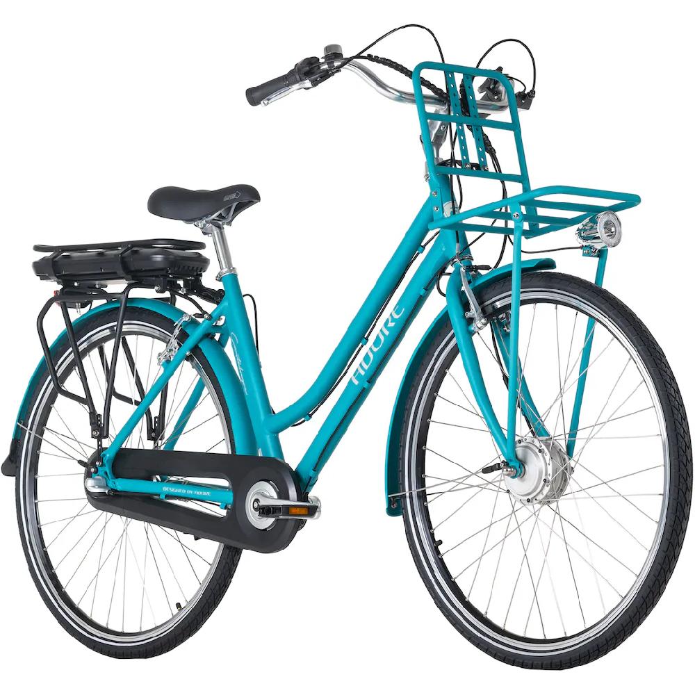 Adore E-Bike »Cantaloupe« 3 Gang Shimano Nexus Frontmotor 250 W Pedelec Elektrofahrrad für Damen u. Herren Cityrad auf Rechnung bestellen Flash Sale